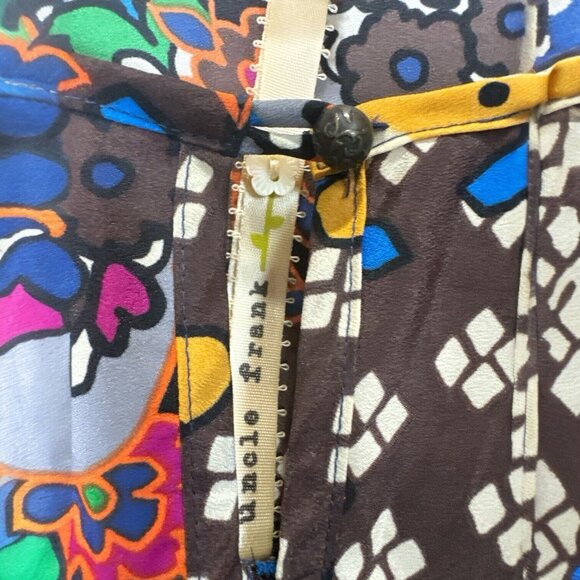 Anthropologie Uncle Frank Dress Womens Size XS Casual Boho Artsy Funky Hippie - Picture 5 of 7